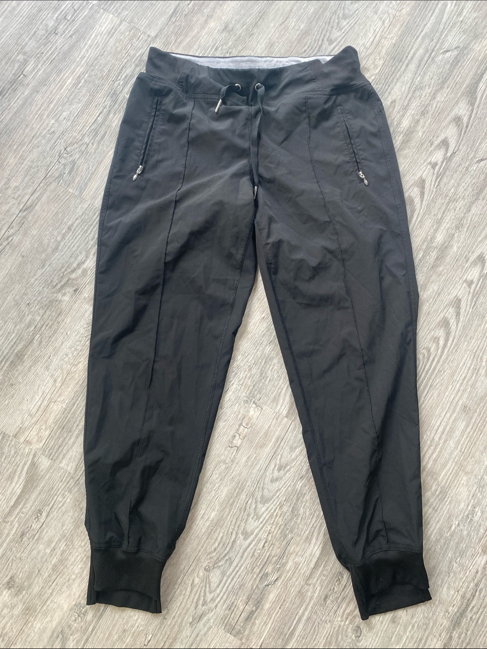 Calvin Klein Black Jogger Pants with Drawstring